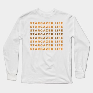 Stargaze Life Simple Design Long Sleeve T-Shirt